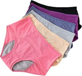 2023 Ropa interior a prueba de fugas para incontinencia de mujer, pantalones protectores a prueba de fugas