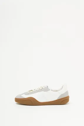 ACNE STUDIOS WHITE GUM BARS M SNEAKERS