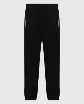 Alexander McQueen Black logo joggers