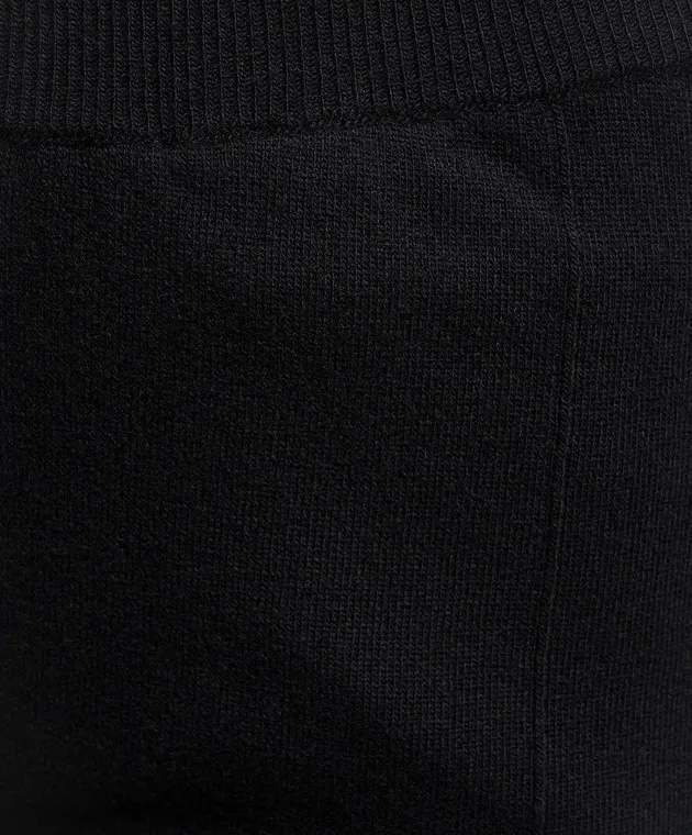 Ballantyne Black joggers made of wool