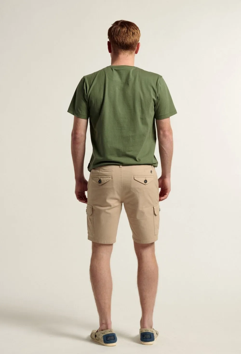 Bermuda cargo color beige