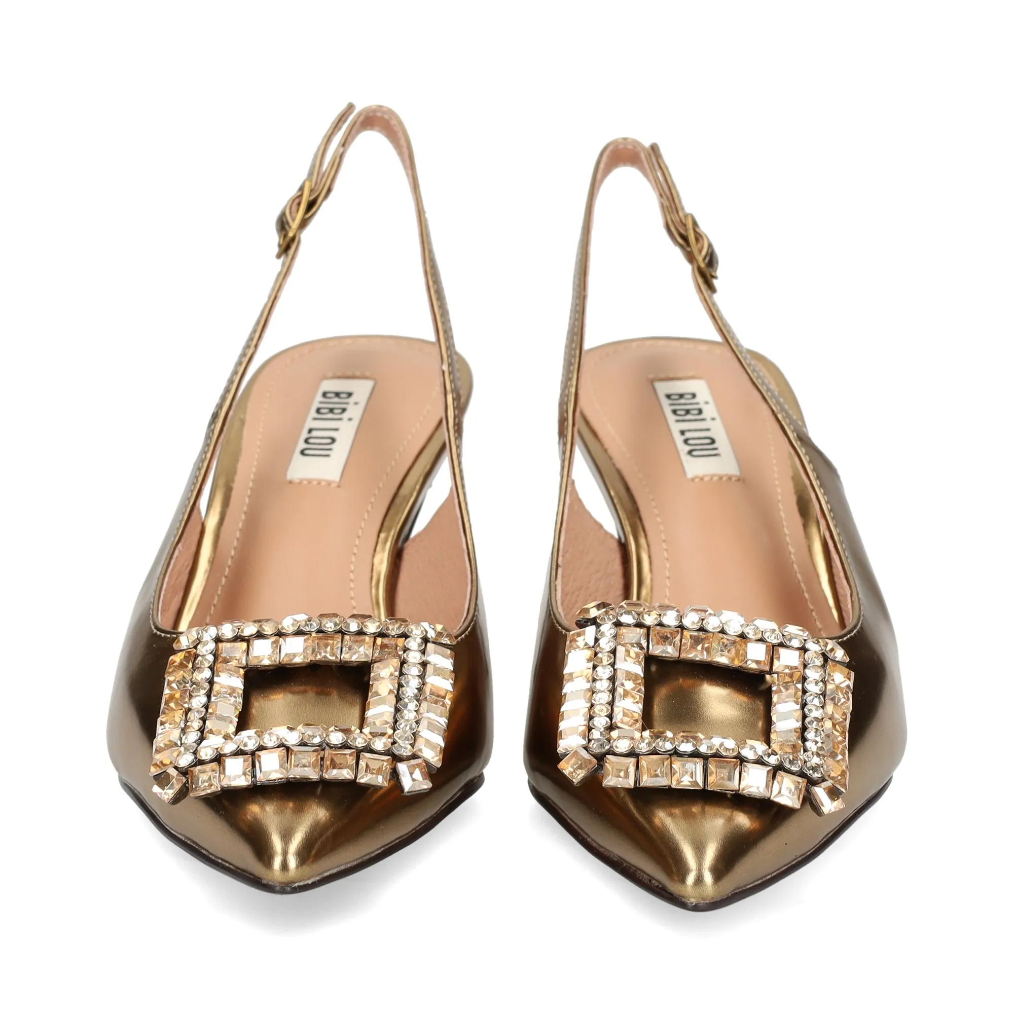 BIBI LOU Zapatos de tacón medio de Mujer ORO