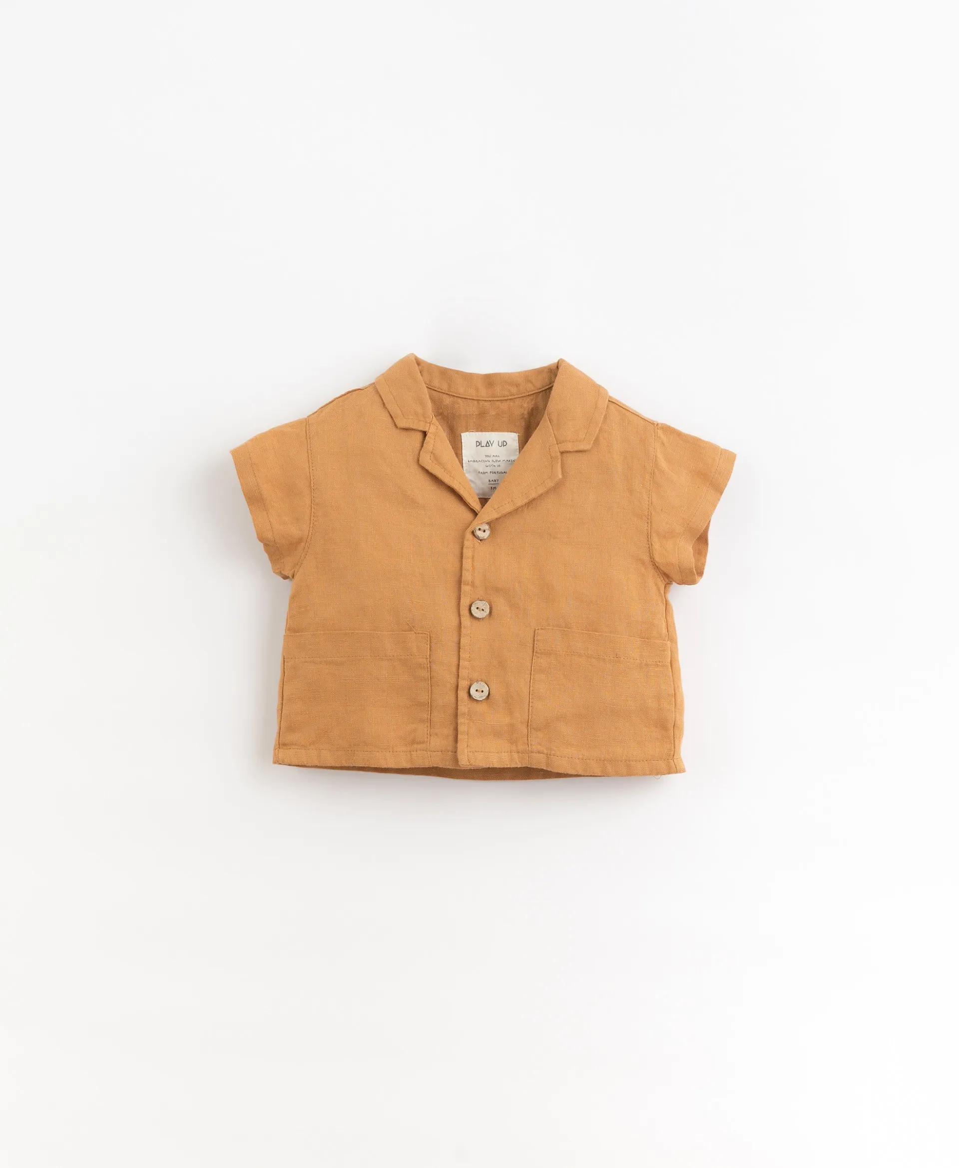 Camisa de lino con bolsillos | Organic Care