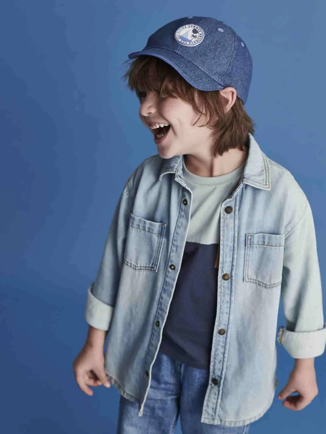 Camisa vaquera para niño