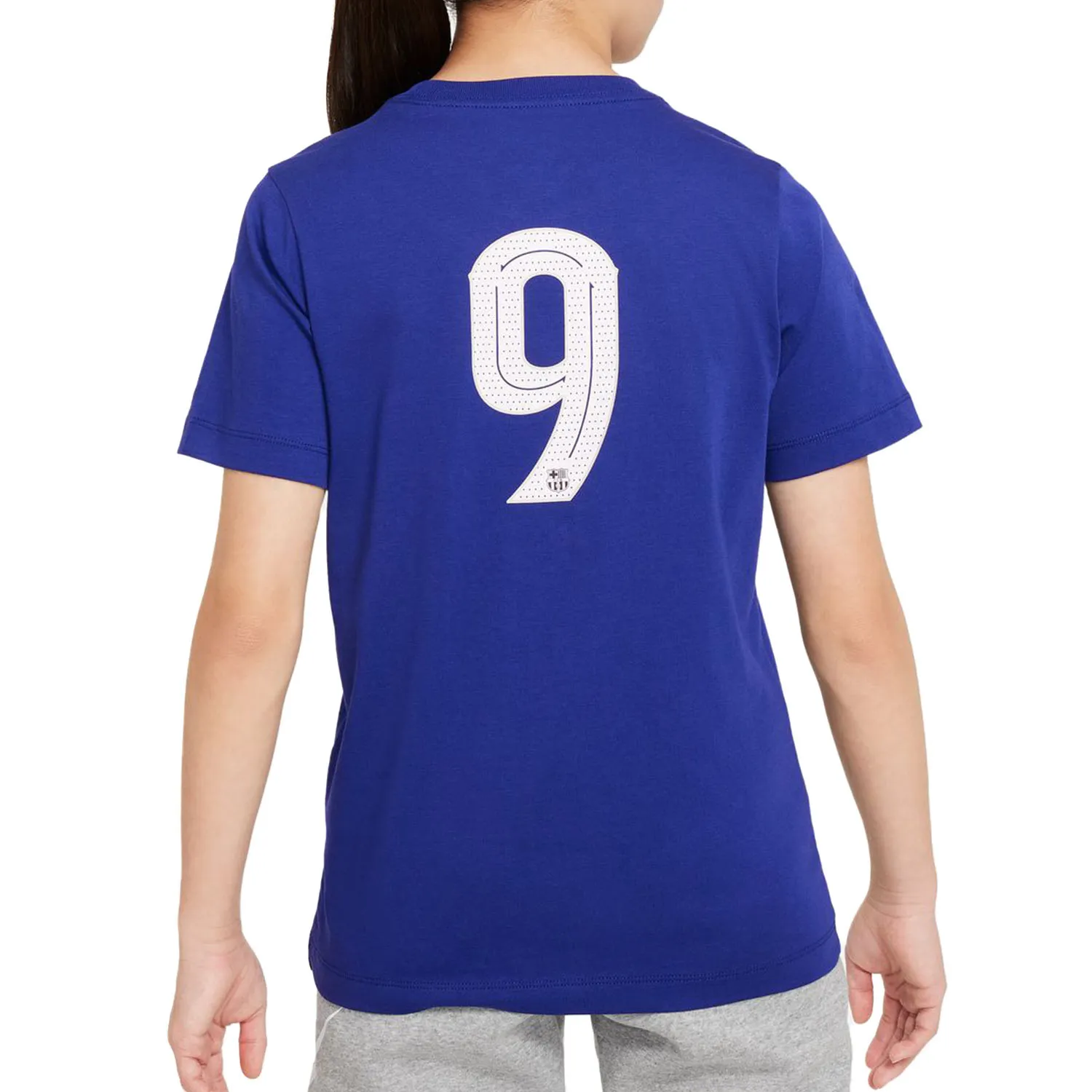 Camiseta algodón niño Nike Barcelona Number 9
