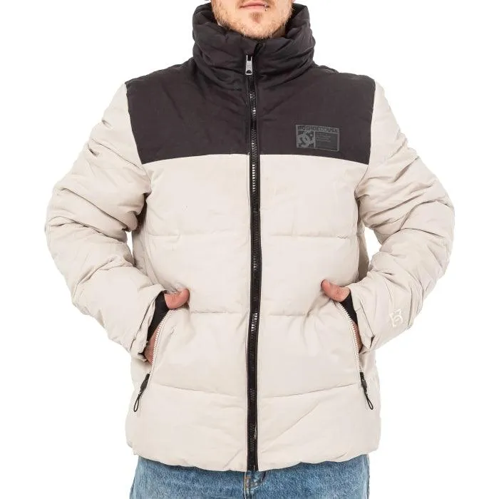Campera Dc Concave Crema Negro