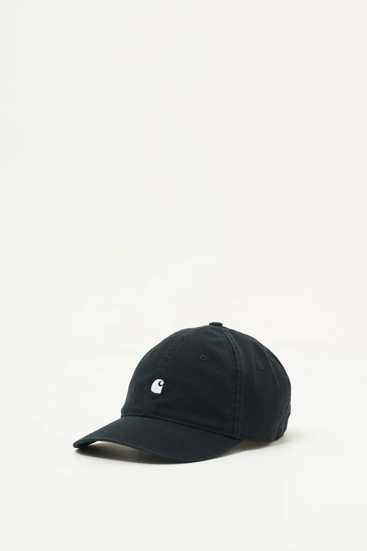 CARHARTT WIP BLACK MADISON LOGO CAP