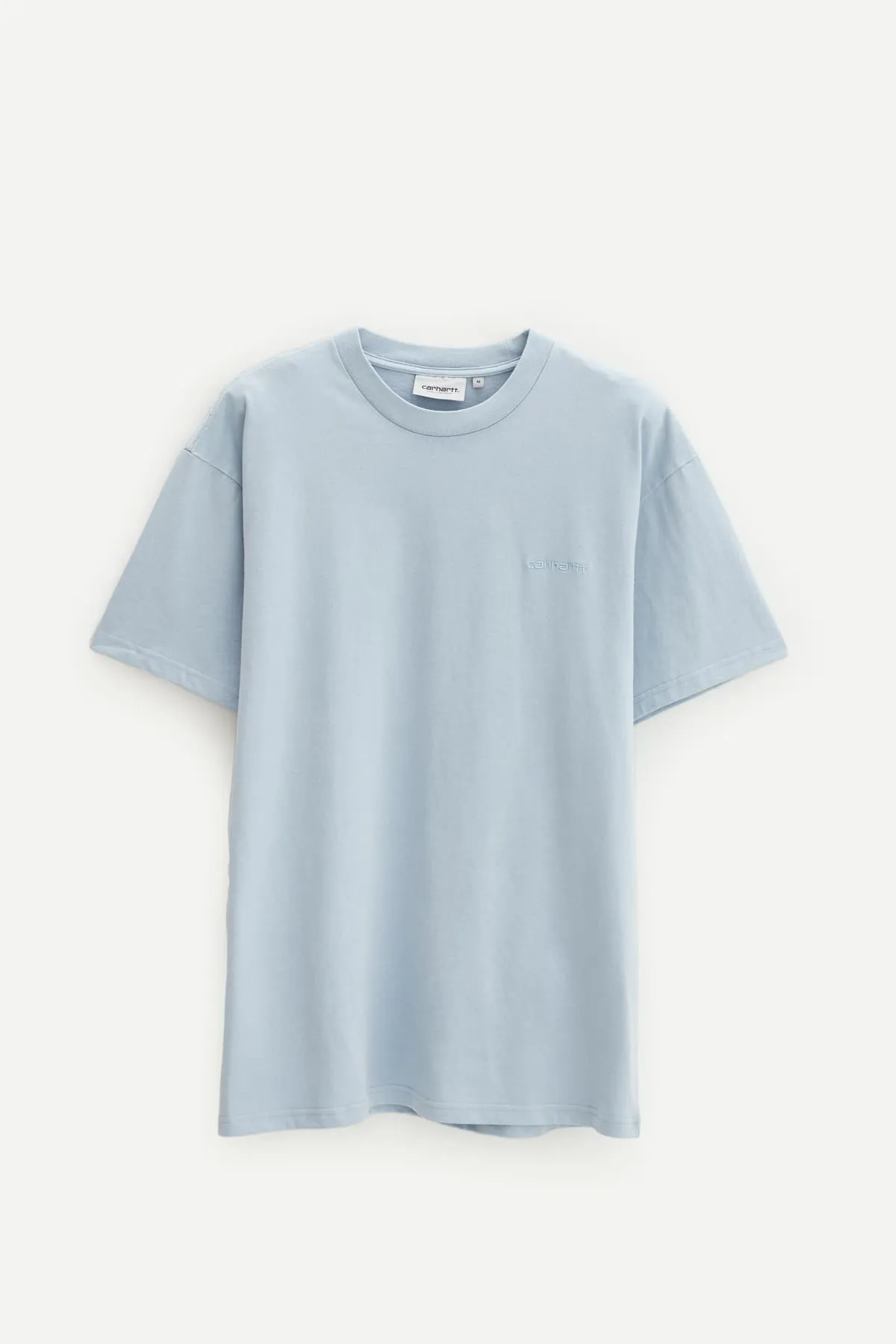 CARHARTT WIP MISTY SKY DUSTER SCRIPT T-SHIRT
