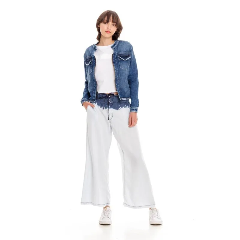 Chaqueta Denim Para Mujer