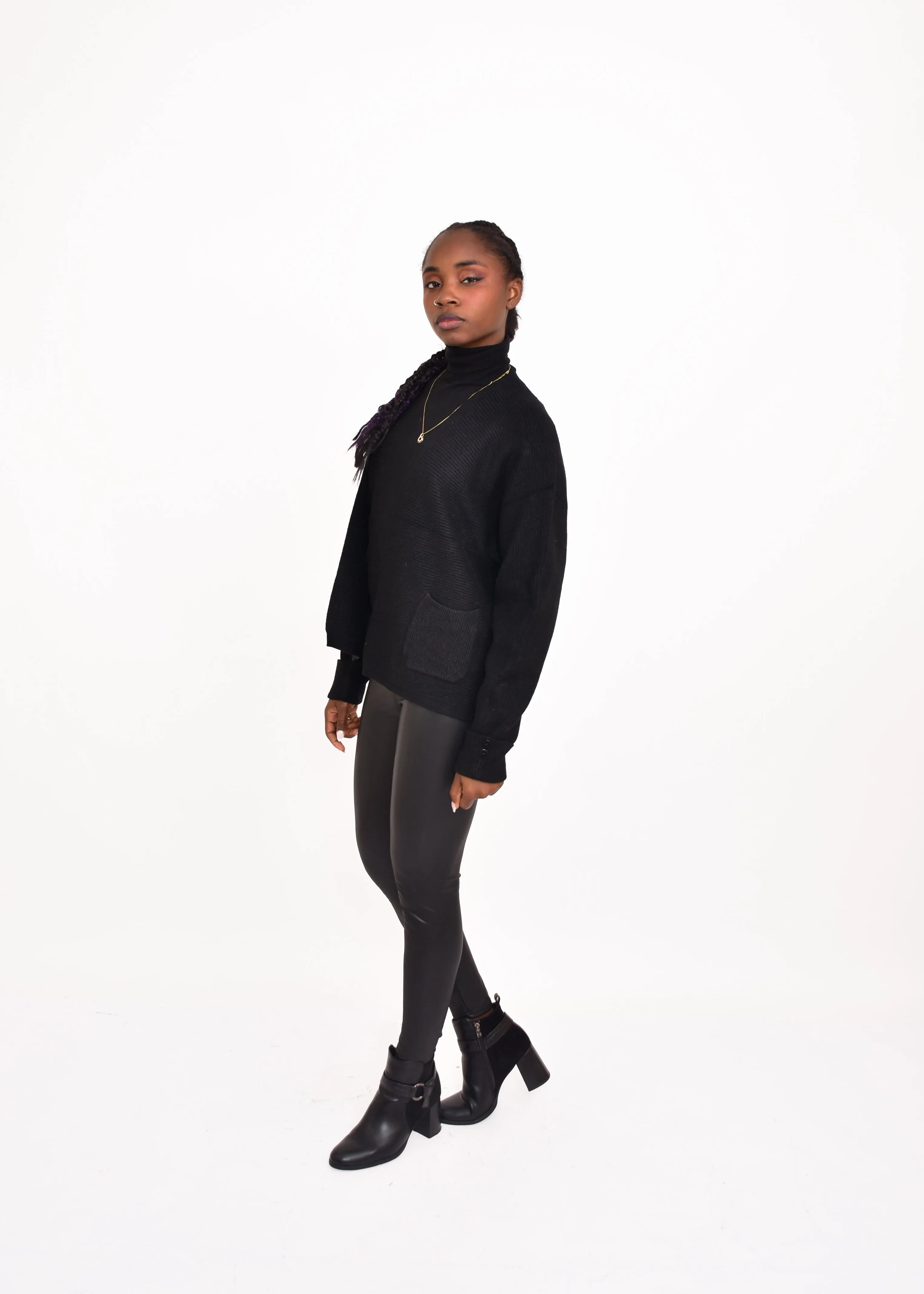 CHAQUETA PUNTO-NEGRA