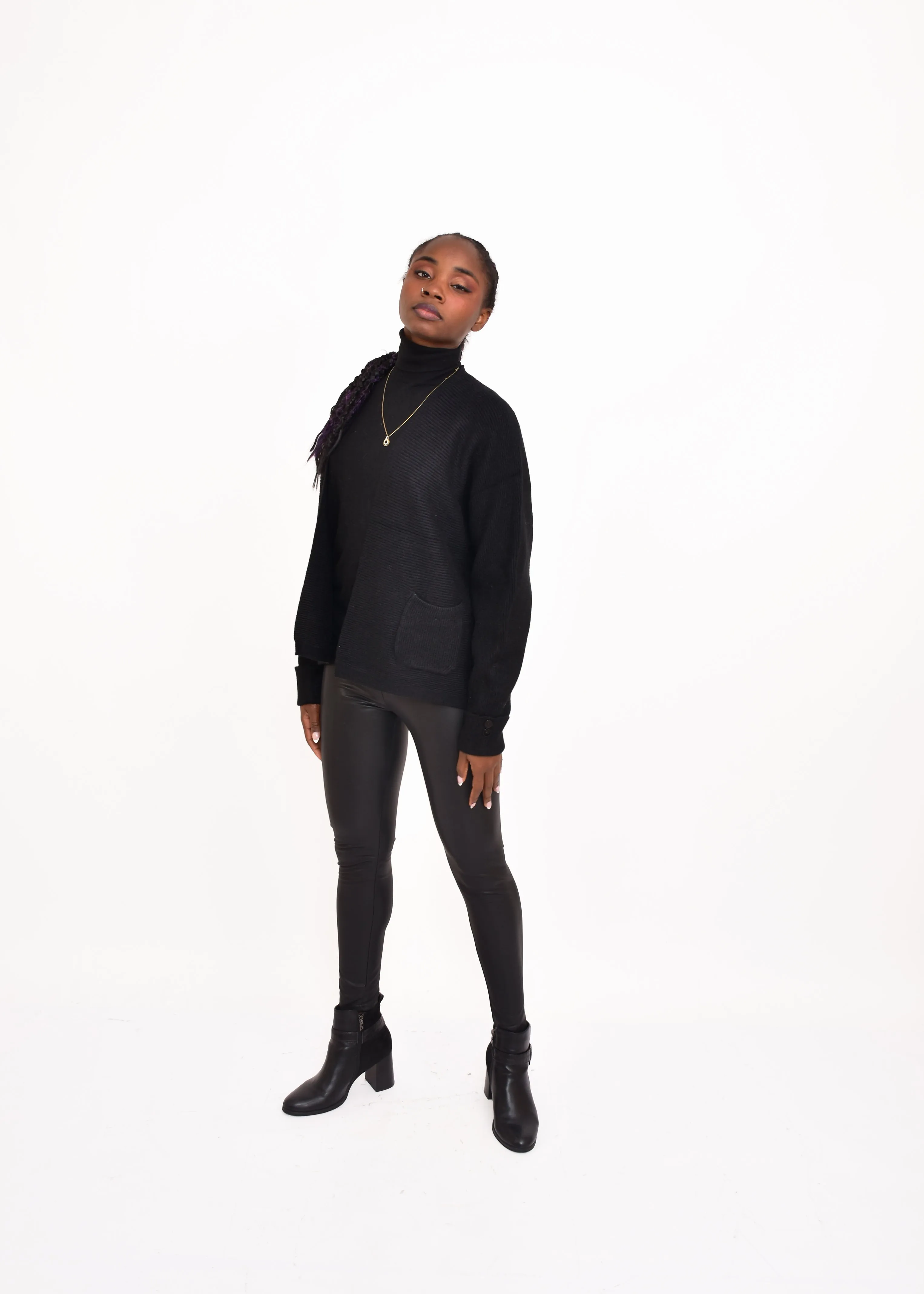 CHAQUETA PUNTO-NEGRA
