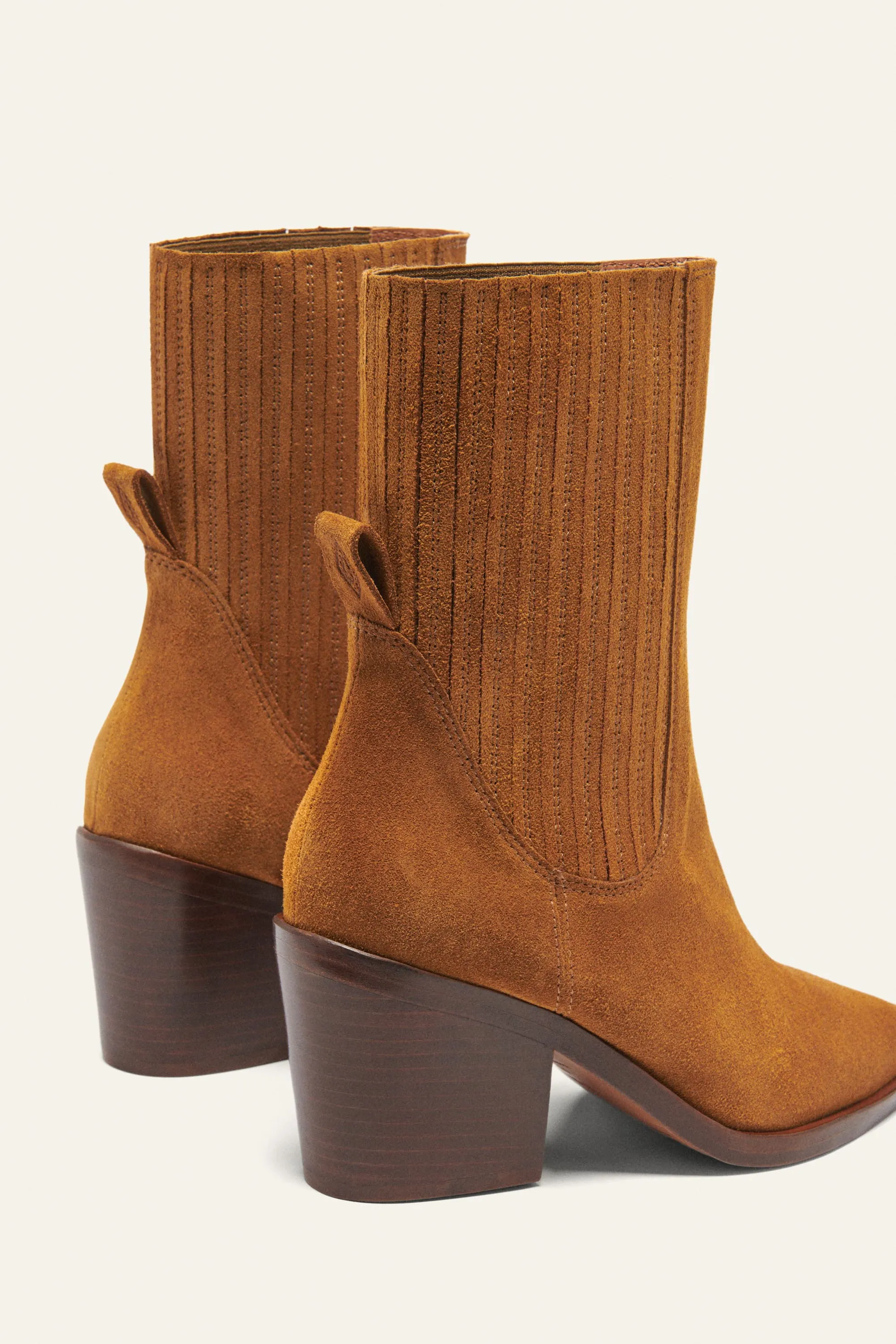 CHERVEY botines de gamuza