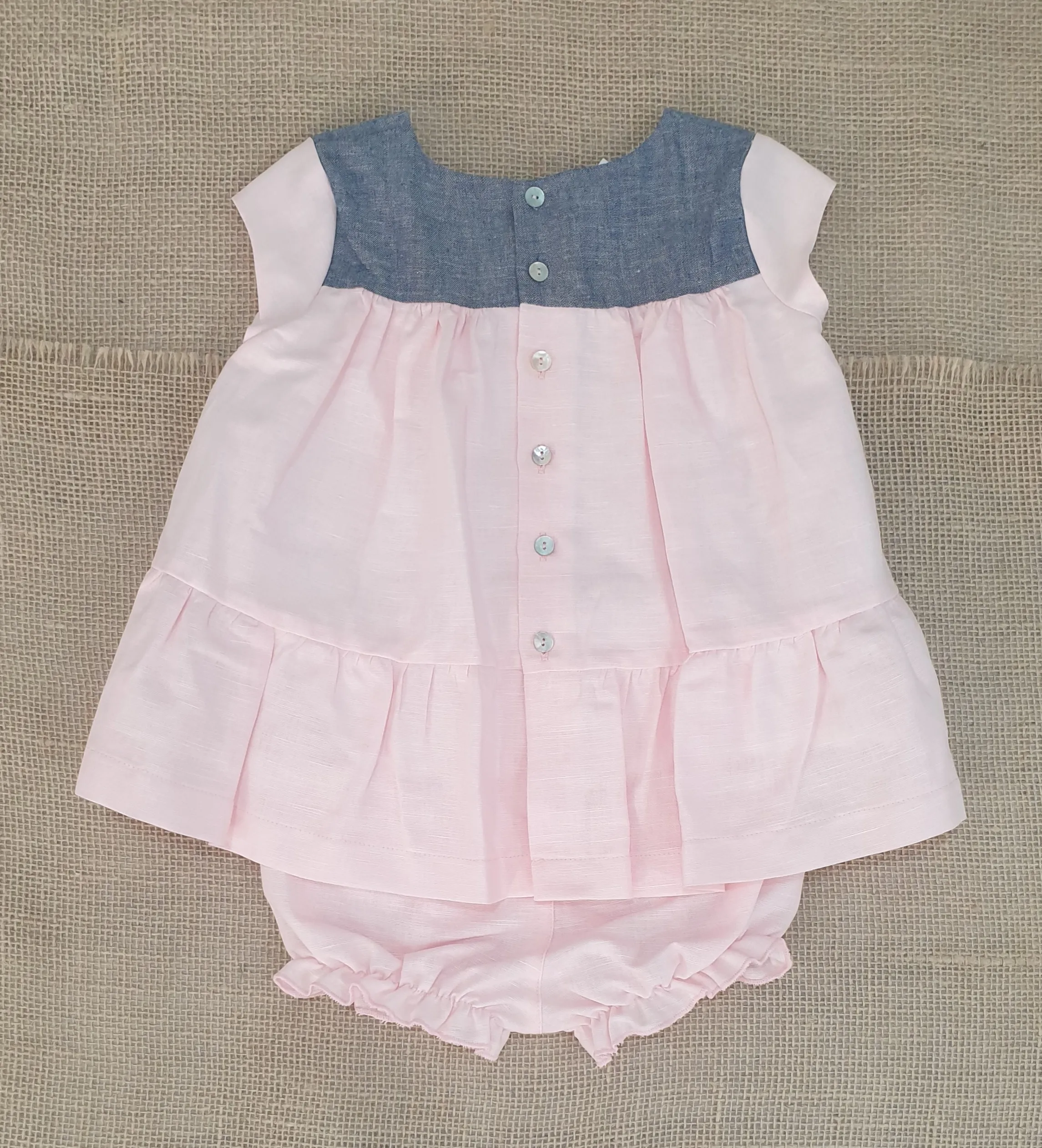 Jesusito lino suave R300713 Rosa