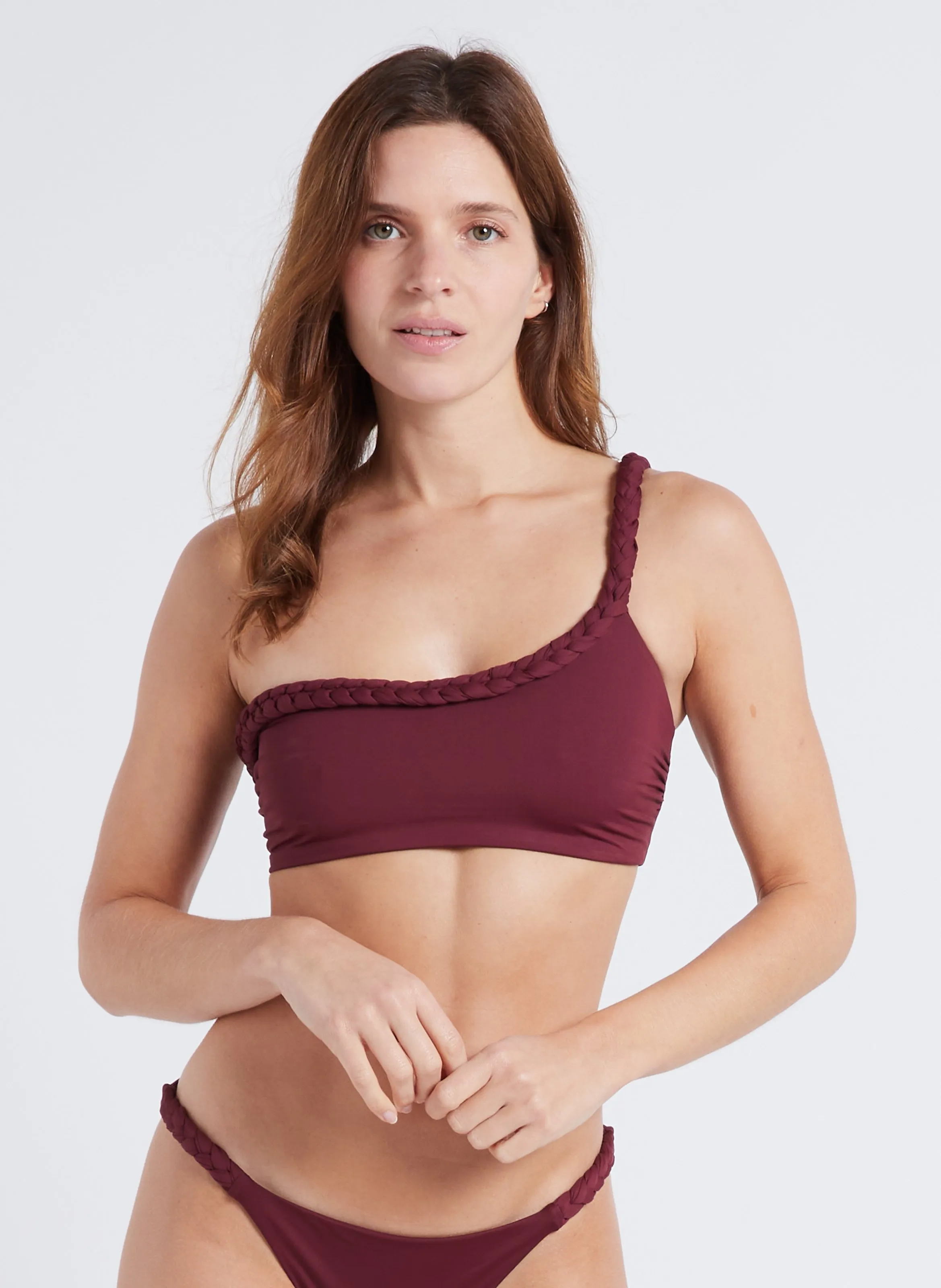 KHAVEN LISA - Top de bikini asimétrico