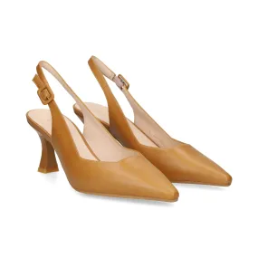 LODI Zapatos de tacón medio de Mujer CAMELLO