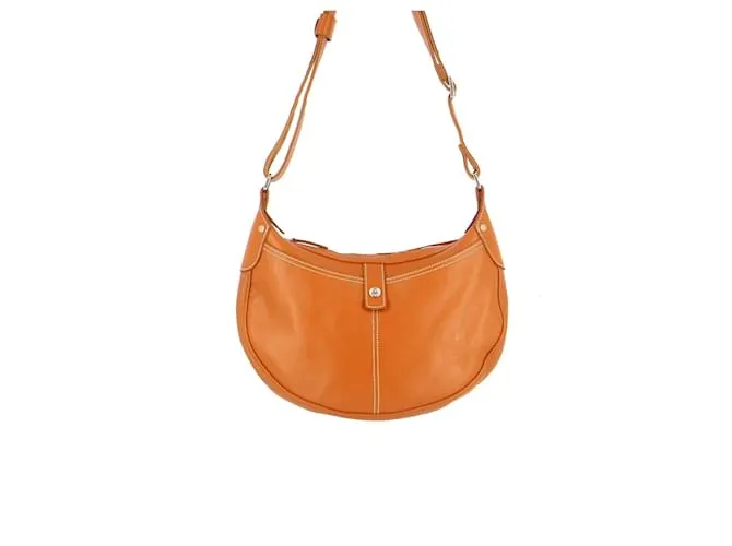 Longchamp Bolso Castaño 