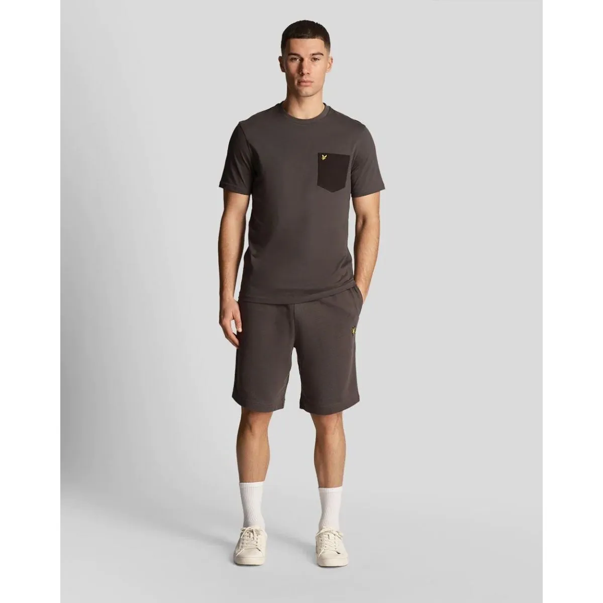 ML414VOG SWEAT SHORT-W635 GUNMETAL