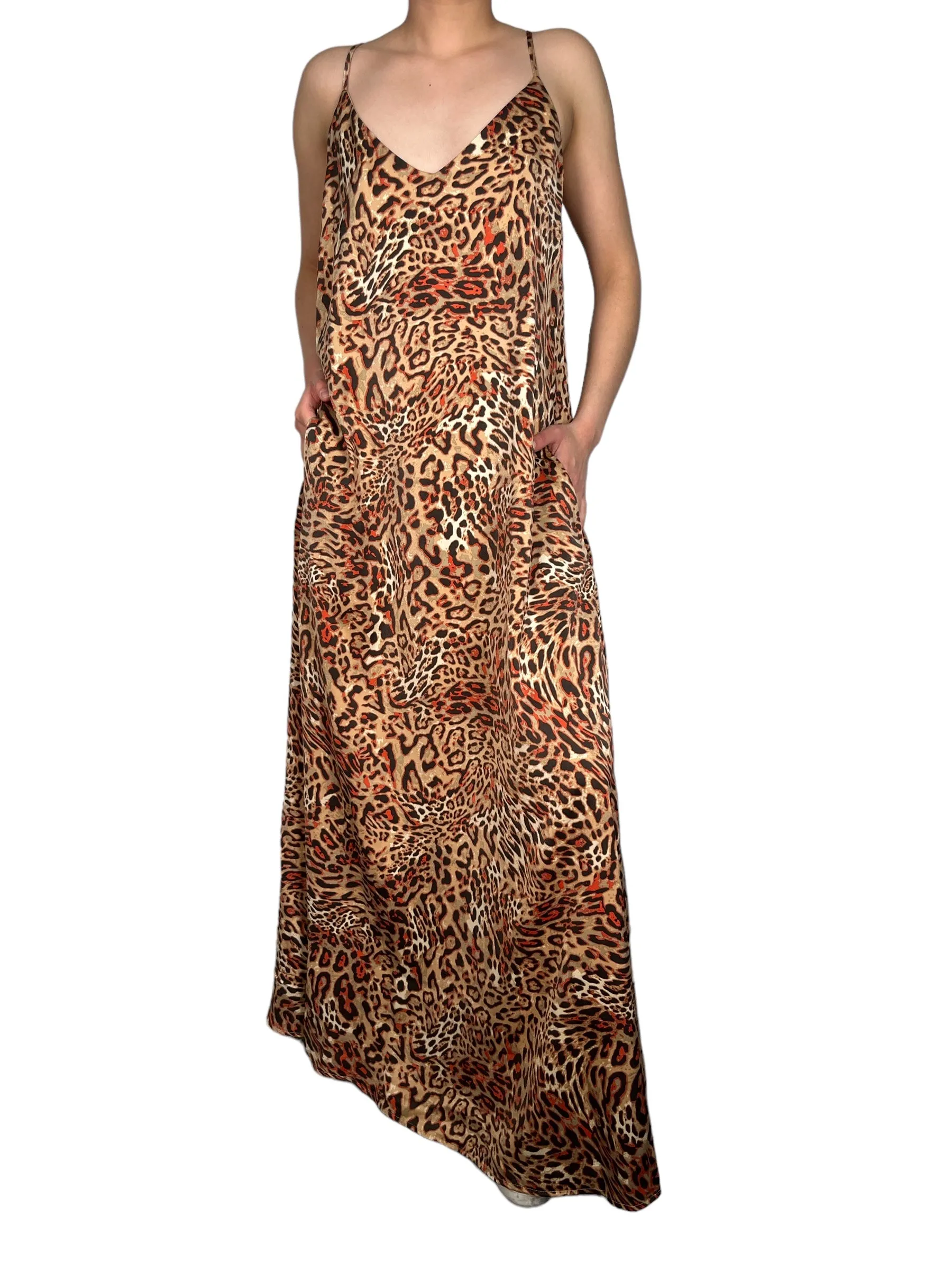 NICOLE MILLER Vestido Animal Print PLUS SIZE