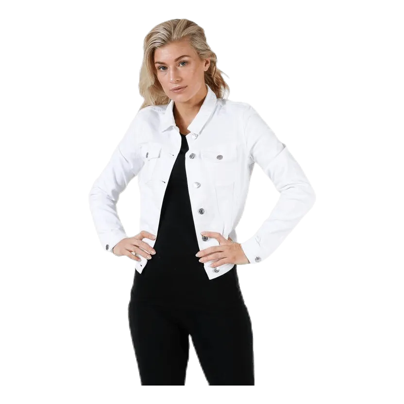 Only Tia Life Jacket Bb Col White