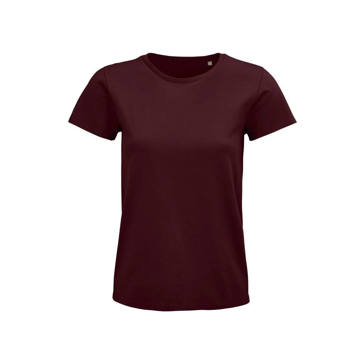 PIONNER WOMEN camiseta mujer 100% algodón biológico burdeos