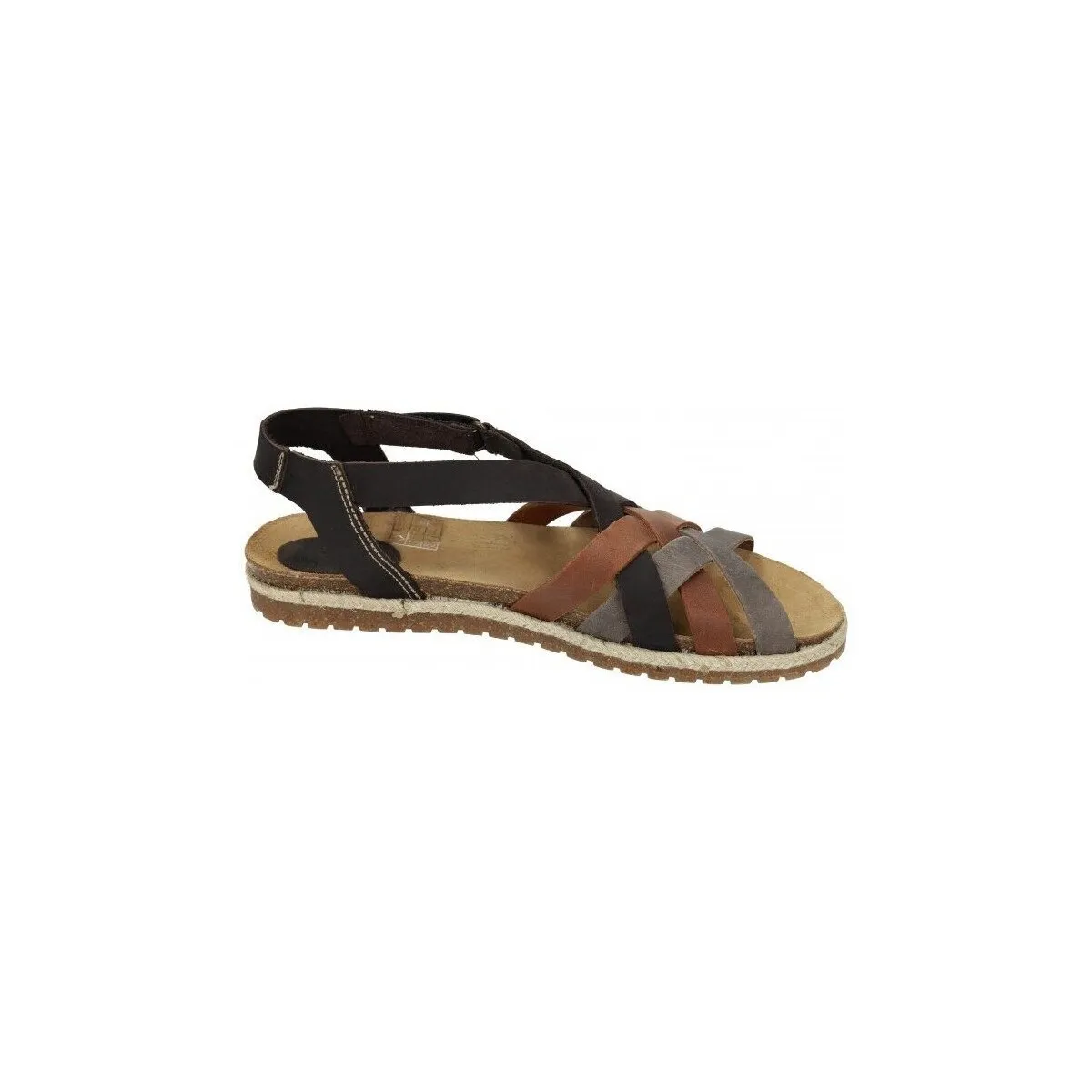 Sandalias cruzadas