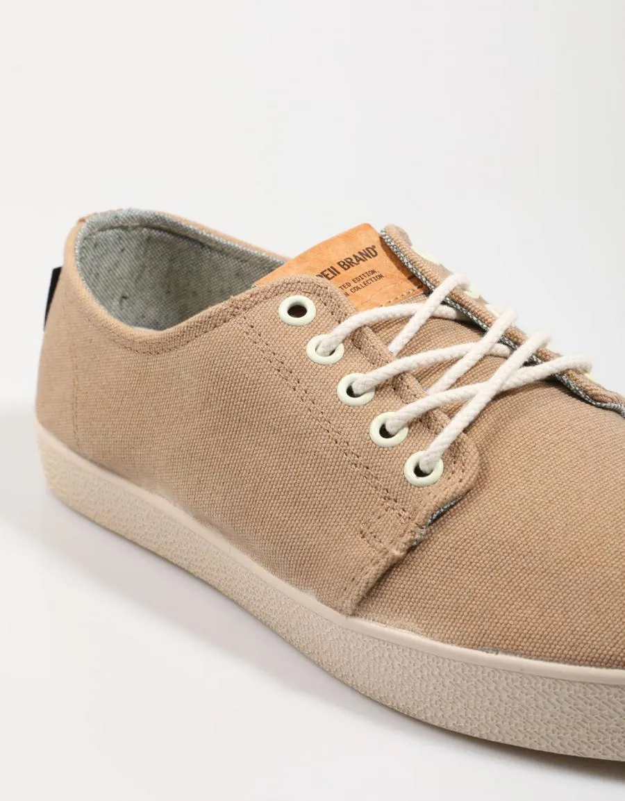  sapatos sport POMPEII Higby Vegan en Bege 78287