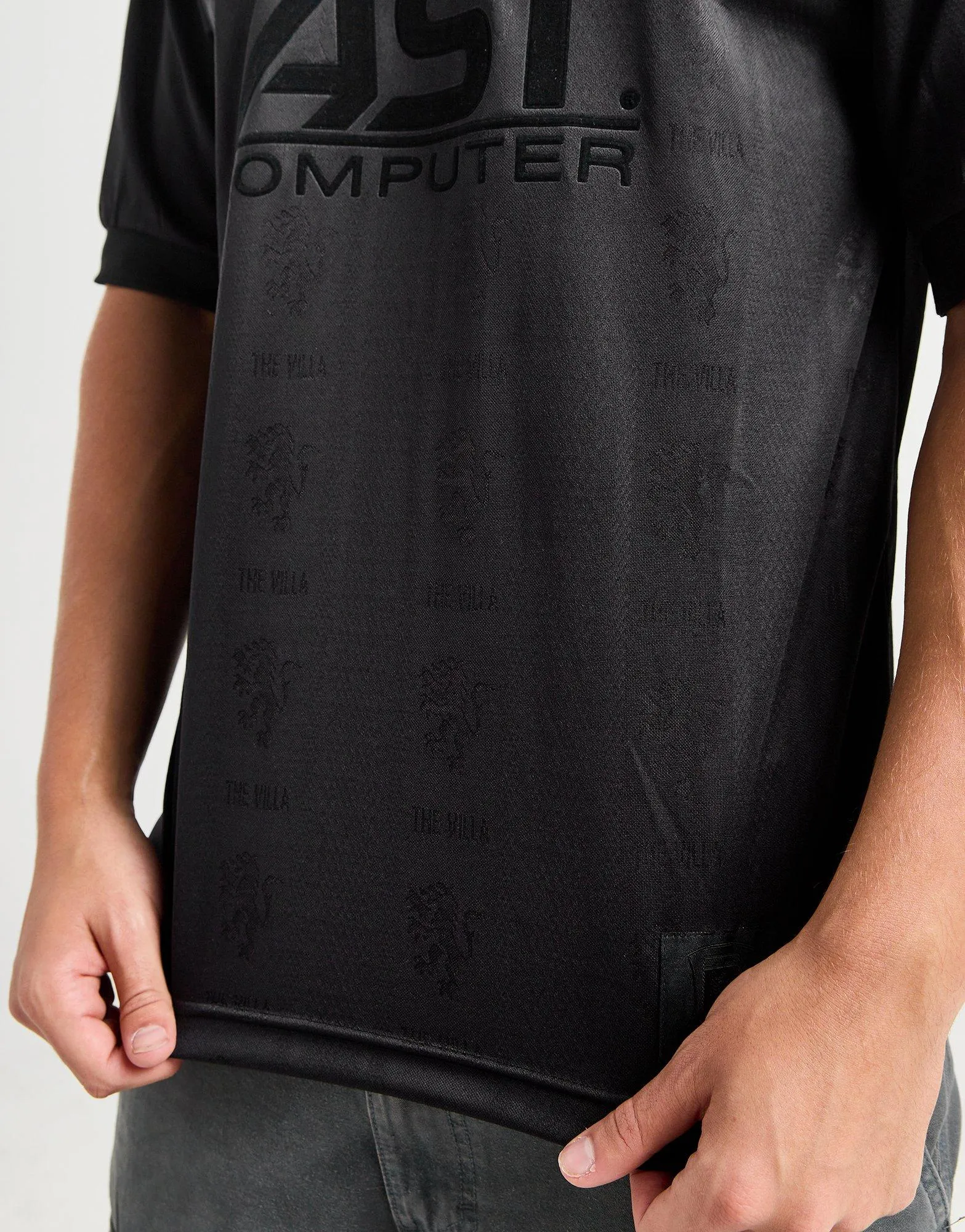 Score Draw Camiseta Retro Aston Villa '96 Blackout