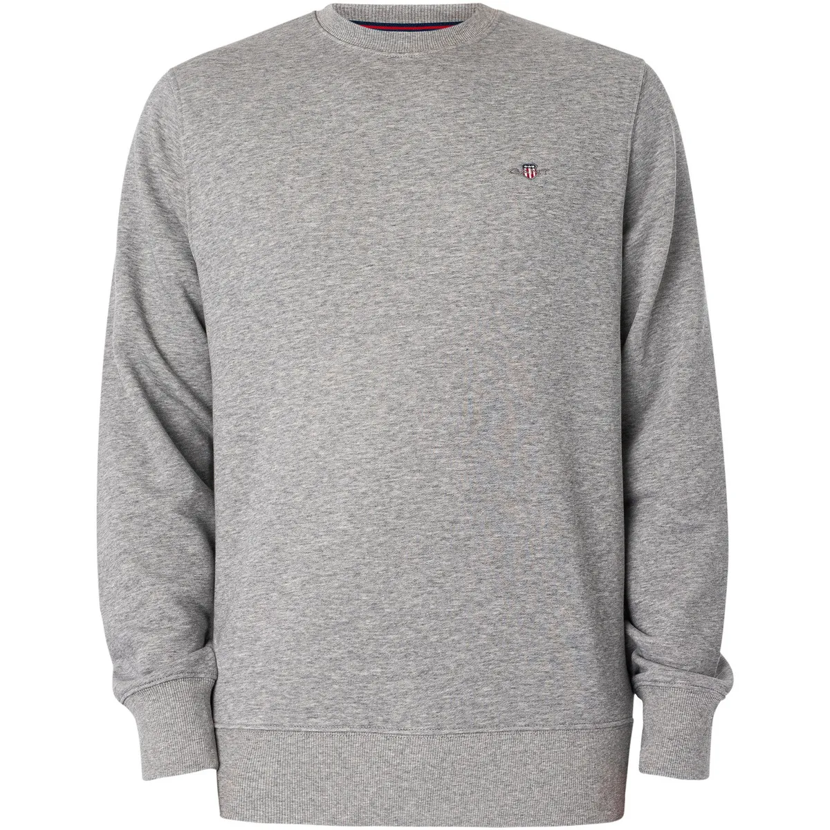 Sudadera Con Cuello Redondo Y Escudo