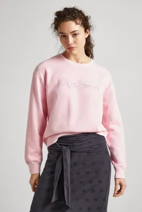 Sudadera Cuello Redondo Con Logo