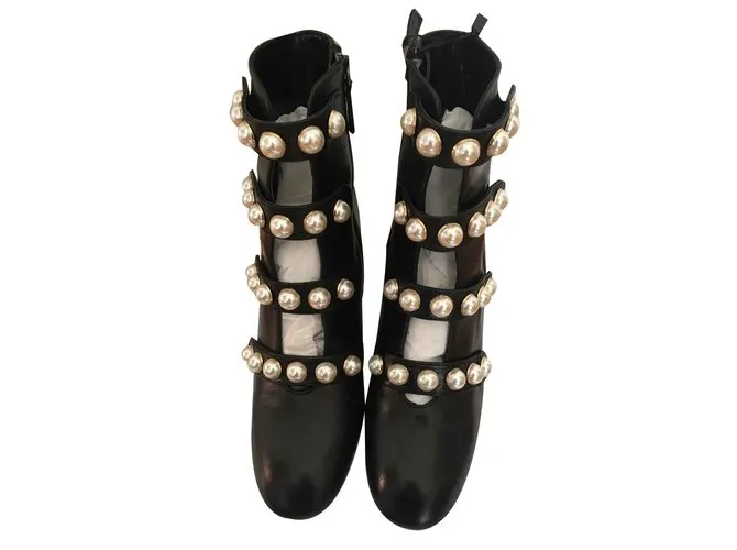 Uterque Botines Negro 
